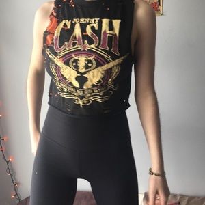 johnny cash crop top